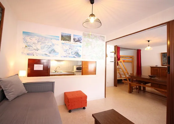 F2 Au Pied Des Pistes Avec Parking Et Balcon - 6 Pers. - Fr-1-415-199 *